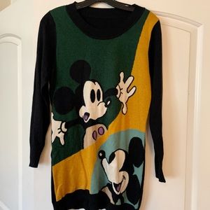 Vintage never worn Mickey Mouse sweater dress